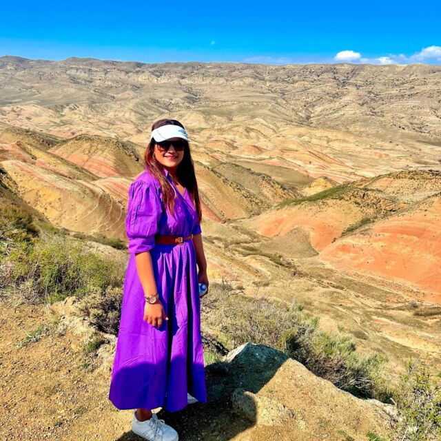 The rainbow mountains stretch all the way from Georgia to Azerbaijan! You can witness them from either of the side! 

That’s how close you can get to them! 

#travelgram #instatravel #instapic #travelblogger #followme #travelblogger #neverstopexploring #traveldiaries  #wanderlustsoul #globetrotting365days #globetrottinggirl #follow365days #worldtraveller #girlwhotravels #mountains #travelindia #weekend #wanderlustsoul #photooftheday #instaphotography #trails #exploring #gerogia #travelgerogia #rainbowmountain